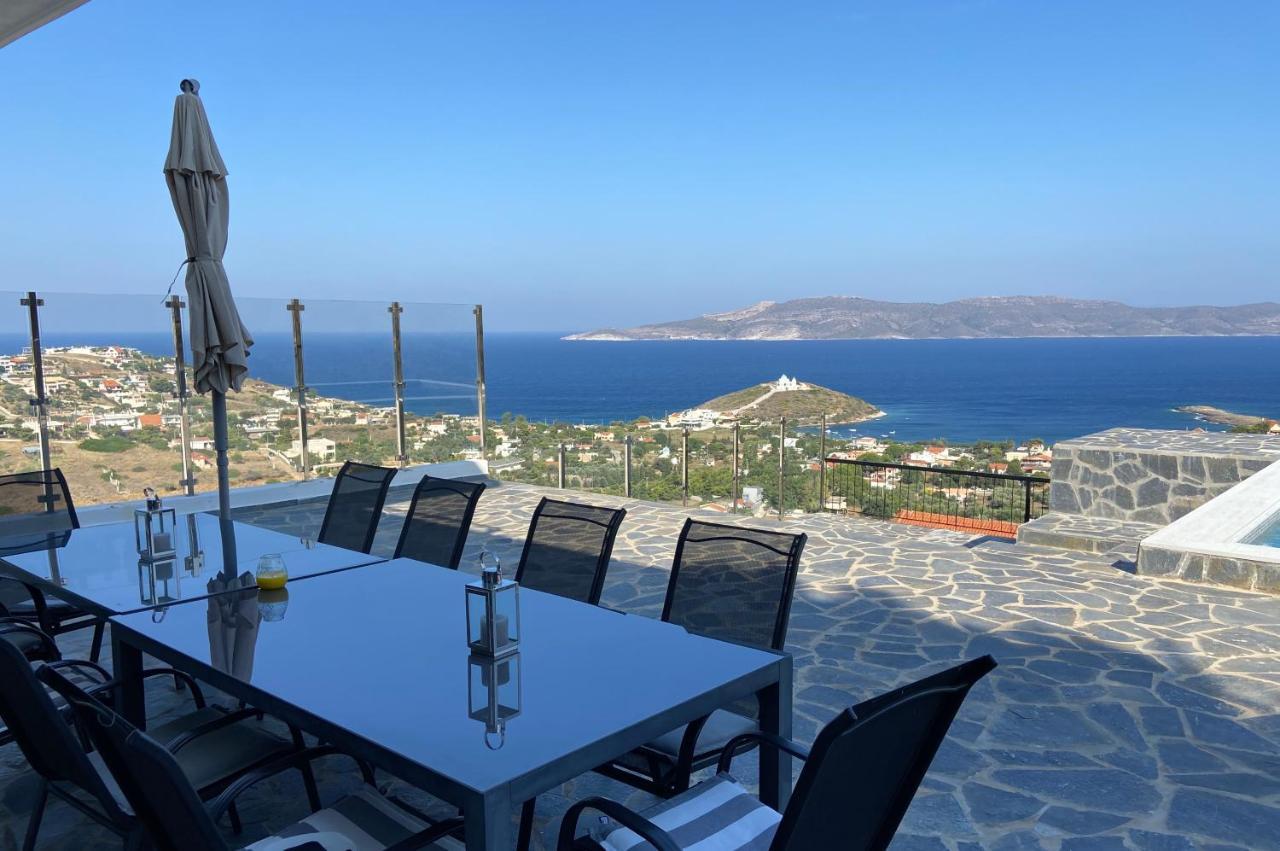 Villa Panorama Agia Marina Mikrolimanou Экстерьер фото