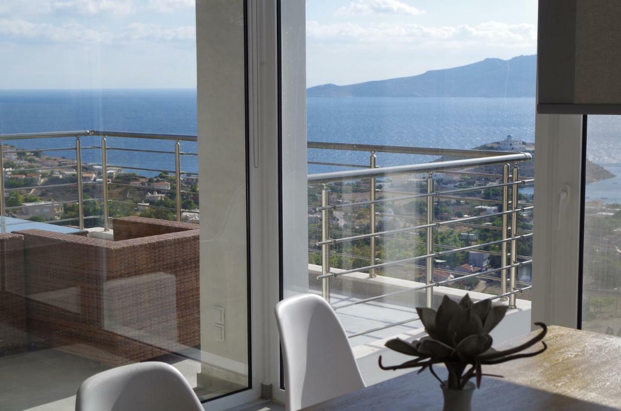 Villa Panorama Agia Marina Mikrolimanou Экстерьер фото
