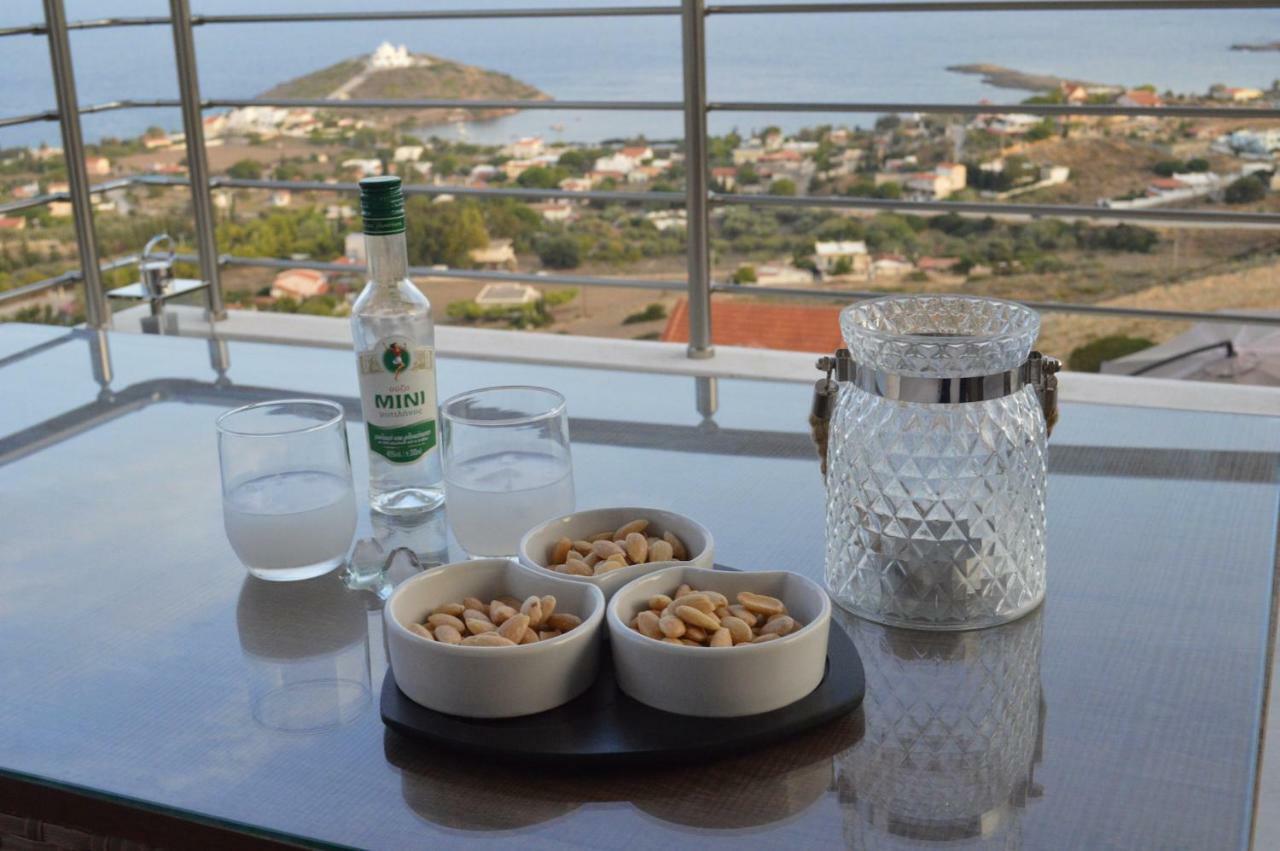 Villa Panorama Agia Marina Mikrolimanou Экстерьер фото
